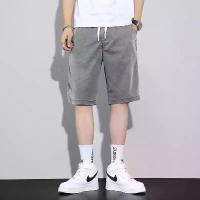 ราคา กางเกงยีนส์ขาสั้น แฟชั่นผู้ชาย ใส่หน้าร้อน ระบายอากาศได้ดี ทรงหลวม ผ้าบาง มีไซส์ M-4XL (1729737872235530293)