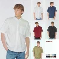 ราคา SHIRTKUB BASIC OXFORD เสื้อเชิ้ตแขนสั้น ดูแลง่าย เสื้อเชิ้ตผู้ชาย เชิ้ตครับ 10 สี สีขาว สีดำ สินค้าขายดี (1732745395075974624)