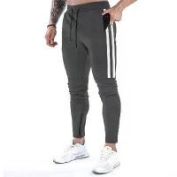 ราคา Gym Skinny Jogger กางเกงผู้ชาย Sweatpants ฟิตเนสเพาะกายกางเกงกีฬาซิปชายผ้าฝ้ายกางเกงวิ่งผู้ชาย (1733124676920116379)