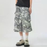 ราคา กางเกงยีนส์ขาสั้นผู้ชาย camo jorts กางเกงผู้ชาย ขาสั้น กางเกงสามส่วน เกงขาสั้น ผช กางเกงขา 3 ส่วน (1733357949003007751)