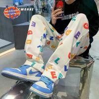 ราคา กางเกงผู้ชาย 【M - 3XL】กางเกงวอร์มทรงหลวมพิมพ์ลายตัวอักษรแฟชั่นผู้ชาย❄ (1729617491780602779)