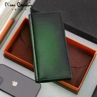 ราคา กระเป๋าสตางค์ผู้ชาย Pierre Cardin หนังแท้ใหม่ กระเป๋าสตางค์ยาวแบบไล่สี ของขวัญสำหรับแฟนหรือพ่อ (1733383682463401925)