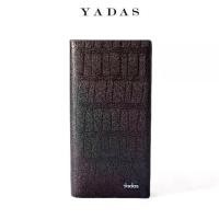 ราคา กระเป๋าสตางค์ผู้ชาย YADAS วัสดุ PU พับได้ ดีไซน์คลาสสิค แบบยาว เหมาะสำหรับส่งออก สไตล์กระเป๋าเงิน (1732906735700183015)