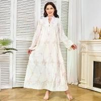 ราคา ชุดเดรสมุสลิมใหม่สำหรับฤดูใบไม้ผลิและฤดูร้อน แฟชั่นผู้หญิง ชุดเดรสยาวส่งออกข้ามพรมแดน แขนยาวปักลาย ชุดเดรสมุสลิม (1733228196272178876)