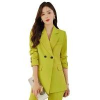 ราคา ชุดสูทมืออาชีพ RYRYSTYLE แฟชั่นผู้หญิง สไตล์เกาหลี สไตล์ผู้ใหญ่เบาๆ สไตล์เทพธิดา OL ชุดลำลอง กางเกงขายาว ชุดสองชิ้น (1733329100209096063)