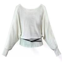 ราคา เสื้อกันหนาวถักคอกลมรัดรูปสำหรับผู้หญิง ปี 2025 สินค้าพร้อมส่ง แขนปีกค้างคาว เสื้อกว้าง แฟชั่นผู้หญิง ระดับพรีเมียม ไหม พรมเกาหลี พรม สวม หัว เสื้อ คลุม คาร์ดิแกน ผ้า กันหนาว (1733357066661365539)