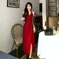 ราคา FD ชุดเดรสสีแดง ชุดเดรสยาว ชุดเดรสสีดํา ชุดเดรสเซ็กซี่ ชุดเดรสงานแต่ง ชุดเดรสไปงานแต่ง ชุดเดรสไปทะเล ชุดเดรสผู้หญิง ชุดเดรสเที่ยวทะเล (1732957426916820302)