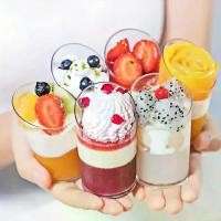 ราคา ถ้วยขนมมินิ 50 ชิ้น ถ้วยพลาสติกทรงกระบอกใส เหมาะสำหรับงานแต่งงาน วันเกิด และงานปาร์ตี้ เหมาะสำหรับเสิร์ฟของหวาน ใส่อาหารเรียกน้ำย่อย มูส พาร์เฟ่ต์ ไอศกรีม ถ้วยปาร์ตี้ตกแต่ง วัสดุ (1732915314851808347)