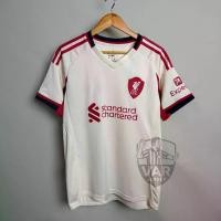 ราคา มีถึง 4XL ไซส์ใหญ่ !!เสื้อบอล ลิเวอร์ หงส์แดง (แขนสั้น) เกรดแฟนบอลเกรดสุด !!!(เยือน ครีม) ปี 25-26 (ส่งจากไทย) (1733254941464626585)