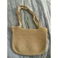 ราคา กระเป๋าถัก ไหมถัก handmade แฟชั่น ไหมพรม (1732707365507990782)