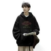 ราคา ฮู้ดสเวตเตอร์หลวมสไตล์ฮ่องกงสำหรับผู้ชาย เสื้อคลุมสีดำขนาดใหญ่สำหรับฤดูใบไม้ร่วงและฤดูหนาว เสื้อกันหนาว มีฮู้ด แฟชั่น เสื้อ แจ็คเก็ต แขนยาว มีซิป เสื้อยืด ผู้ชายเท่ๆ แขน เสื้อฮู้ (1733088382170793888)