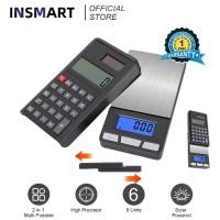 ราคา INSMART ตาชั่งดิจิตอล 2in1 เครื่องคิดเลข 0.01g-500g พกพาได้ อิเล็กทรอนิกส์เครื่องชั่งเครื่องประดับ (1733423135919735834)