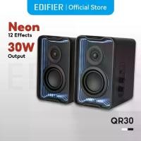 ราคา Edifier QR30 2.0 ลำโพงตั้งโต๊ะ 30W (RMS) Bluetooth V5.4 เอฟเฟกต์แสงไดนามิก USB-A พอร์ตอินพุต AUX (1733481195086644719)