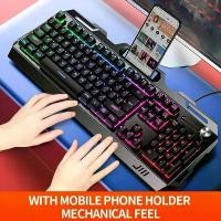 ราคา แป้นพิมพ์แบบมีสายคอมพิวเตอร์, YINDIAO V2, เหมาะสำหรับการเล่นเกมและพิมพ์, สากลสำหรับสำนักงาน, ปลั๊กอิน USB, แป้นพิมพ์เรืองแสง, เข้ากันได้กับระบบ Windows cactus กิมฮวย พระมเหศวร ของ แท้ (173290840419116