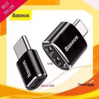 ราคา พร้อมส่ง️ถูก/แท้️Baseus OTG หัวแปลง Adapter TYPE C Male to USB & Micro Female อะแดปเตอร์ อแดปเตอร์ 2.4A บล็อกบัสเตอร์ (1731282549626013157)