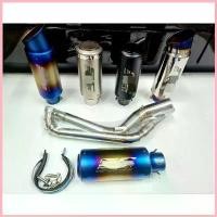 ราคา คอท่อ คอท่อแต่ง Mslaz M-Slaz ทุกปี / R15 ถึงปี  2016 ขนาด 2 นิ้ว งานสแตนเลสแท้ พร้อมปลายท่อ กระป๋อง อุปกรณ์ครบ ขาย (1732928482183186218)