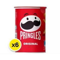 ราคา (ขายดีราคาถูก ขนมอร่อย) พริงเกิลส์มันฝรั่งทอดกรอบ 42กรัม x 6 กระป๋อง คําแนะนําผลิตภัณฑ์ใหม่ของเดือนนี้ (1731945340452243272)