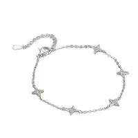 ราคา สร้อยข้อมือเสน่ห์รูปดาว เครื่องประดับสตรีเรียบง่ายและหลากหลาย ไม่ซีดจาง สร้อย ถุงเงิน ถุงทอง เรียกทรัพย์ สร้อย คอ ผู้หญิง เครื่อง ประดับ ผู้หญิง สร้อย ข้อมือ เสริมดวง สร (1732410734859617936)