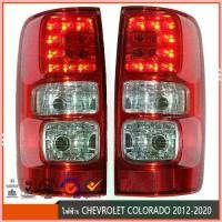 ราคา โคโลราโด LEDไฟท้าย Colorado โคมไฟท้าย ไฟLED Tail Light for Chevrolet Colorado 2012-2020(รวมถึงหลอดไฟและชุดสายไฟ) COD (1733086853625644320)