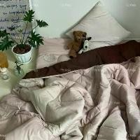 ราคา ผ้าห่ม ผ้านวม ผ้าห่มทูโทนเกาหลี Blankets (1733461704603436772)