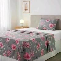 ราคา B taniya design ผ้าปูที่นอน 3.5 ฟุต + ปลอกหมอนหนุน 19×29 ลายดอกไม้สีดำ ให้ความรู้สึก LUXE GOTHIC สำหรับห้องของคุณ (1733162034944444372)
