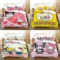 ราคา ชุดเครื่องนอน คุโรมิ คิตตี้ ปอมปอม ดีไซน์ Hello Purin ผ้าปูที่นอน ปลอกผ้านวม ปลอกหมอน เหมาะสำหรับใช้ในห้องนอนและหอพัก (1733016439460300269)