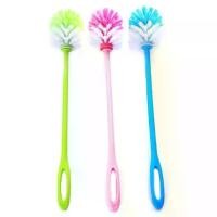 ราคา แปรงขัดห้องน้ำ ขนแปรงกลมและแข็ง ด้ามพลาสติก หัวเหลี่ยม น้ำยาทำความสะอาดสำหรับห้องน้ำและอ่างอาบน้ำ (1733144649800910413)