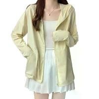 ราคา เสื้อกันแดดผู้หญิงปี 2025 พร้อมส่ง เสื้อคลุมผ้าไหมเย็นบาง ระบายอากาศได้ดี แขนยาว มีหมวกคลุมหัว ดีไซน์กว้าง ใส่สบาย ลดน้ำหนัก รู้สึกเย็น แฟชั่นทันสมัย ออกแบบใหม่ (1733467085024036618)