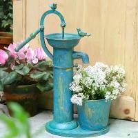 ราคา กระป๋องรดน้ำปั๊มมือโลหะ, ตกแต่งสวนแบบชนบทโบราณ, พร้อมขาตั้ง, ตกแต่งตามฤดูกาลลานกลางแจ้ง, สไตล์วินเทจแบบไม่ใช้ไฟฟ้า เหรียญ ช่อ ดอกไม้ (1733095945894987219)