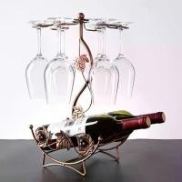 ราคา ชั้นวางไวน์แบบบูรณาการและจานรองแก้วไวน์แดง อินดิเพนเดนซ์ สามารถใส่ไวน์แดงได้สองขวดและแก้วไวน์หนึ่งใบ 6 ใบ ลายดอกซากุระยุโรป ตกแต่งตู้ไวน์ที่สวยงาม ช่อ ดอกไม้ ใหญ่ ดอก รัก ปลอ (1732395905229686008)