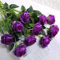 ราคา ช่อดอกไม้ประดิษฐ์จากผ้าไหม 8 ชิ้น ดอกกุหลาบสีม่วง สำหรับตกแต่งบ้าน งานแต่งงาน งานปาร์ตี้ ช่อดอกไม้เจ้าสาว ดอกไม้ปลอม (1732372278587655322)