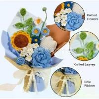 ราคา เส้นด้ายถักดอกไม้ ดอกไม้สำเร็จรูป ถักมือ ดอกไม้ประดิษฐ์ ดอกไม้ปลอม ดอกทานตะวัน ช่อกุหลาบ ขายส่งข้ามพรมแดน (1733320723429819860)