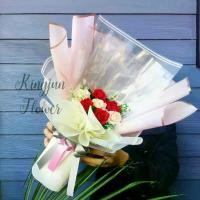 ราคา [COD] [Tiktok]ช่อดอกกุหลาบ (ดอกไม้ปลอม) ช่อเสียบธนบัตร ช่อเงิน ใส่เงินได้ ช่อใส่เงิน ช่อกุหลาบ ช่อดอกไม้ปลอม (1732747175500810176)