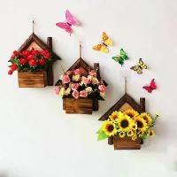 ราคา กระถางดอกไม้ตกแต่ง, ดอกไม้ประดิษฐ์, ดอกไม้ปลอม, เครื่องประดับแขวนพืชประดิษฐ์, ของตกแต่งบ้าน, สำหรับแขวนผนัง (1731814323254954962)