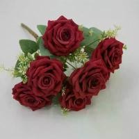 ราคา ดอกไม้ประดิษฐ์, แฟชั่น, กุหลาบ 7 หัว, ดอกโบตั๋นสีชมพู, อุปกรณ์จัดงานแต่งงาน, งานฝีมือดอกไม้กุหลาบ, ดอกไม้ปลอม (1732793059046557585)