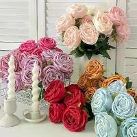 ราคา ดอกกุหลาบจำลอง, สไตล์เกาหลี, ดอกไม้ปลอม 7 หัว, ชุบด้วยทองคำ, ช่อดอกไม้กุหลาบราชินี, ดอกไม้ผ้าไหม, เครื่องประดับตกแต่งภายใน, เหมาะสำหรับการจัดดอกไม้ในห้องนั่งเล่นและเดสก์ท็อป (1731597735566346538)