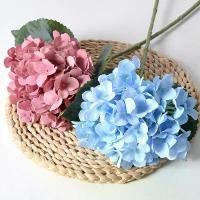 ราคา ไฮเดรนเยียประดิษฐ์ ช่อเดียว มีใบไม้ เหมาะสำหรับตกแต่งบ้านและงานแต่งงาน อุปกรณ์ถ่ายภาพ ทำจากผ้าไหม ดอกไม้ประดิษฐ์ ดอกไม้ปลอม (1732800081360029618)