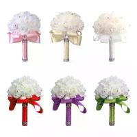 ราคา ช่อดอกไม้เพื่อนเจ้าสาว, ดอกกุหลาบโฟม, ดอกไม้ปลอม, ช่อดอกไม้จำลอง, สีขาว, ช่อดอกไม้ประดิษฐ์, ช่อดอกไม้มือเจ้าสาว, เหมาะสำหรับงานแต่งงาน (1731665525306656251)