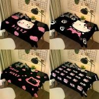 ราคา ผ้าปูโต๊ะลายการ์ตูน Hello Kitty แมวคิตตี้ ปกเต็ม เหมาะสำหรับหอพัก ห้องนอน โต๊ะทำงาน โต๊ะเครื่องแป้ง ผ้าคลุมกันฝุ่น (1732112969172616760)