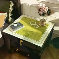 ราคา โต๊ะข้างเตียง ห้องนอนใหม่ ปกหนัง กันน้ำ กันน้ำมัน ปก PVC เสื่อโต๊ะเล็ก เหมาะสำหรับโต๊ะเครื่องแป้ง เสื่อกันความสกปรก (1731538810797458449)