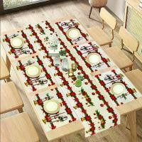 ราคา ชุดผ้าปูโต๊ะลายดอกป๊อปปี่คริสต์มาส 5 ชิ้น/7 ชิ้น พร้อมกระดิ่งทอง ดอกป๊อปปี่สีแดง และใบไม้สีเขียว ผ้าลินินสไตล์ฟาร์มเฮาส์ ตกแต่งวันหยุด เหมาะสำหรับโต๊ะอาหาร โต๊ะกาแฟ และงานเลี้ยงฤ (1733355909100176716)