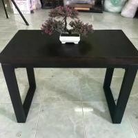 ราคา โต๊ะเตี้ย โต๊ะกาแฟ ม้านั่งยาว ท๊อปทำจาก ไม้แผ่นเดียว ไม้เนื้อแข็ง ไม้ธรรมชาติ ขาเหล็ก สีดำ กันสนิม ใช้งานภายนอกได้ กว้าง30xยาว60xสูง50ซม. (1730278794305047069)