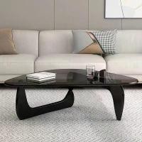 ราคา โต๊ะกาแฟ โต๊ะชา โต๊ะคอมพิวเตอร์ โต๊ะกาแฟรูปทรงพิเศษกระจกนิรภัย โต๊ะโซฟา โต๊ะกระจก ขาโต๊ะไม้ (1731643229620373226)