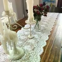 ราคา ผ้าปูโต๊ะสวยงาม ผ้าปูโต๊ะลูกไม้สไตล์ฝรั่งเศสย้อนยุค ผ้าปูโต๊ะสีขาวปักลาย สำหรับตู้ทีวี โต๊ะกาแฟ ผ้าคลุมกันฝุ่นเปียโน ผ้าปูโต๊ะอาหาร ผ้าตกแต่ง (1733255494475154885)