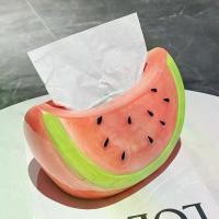 ราคา กล่องทิชชู่ ลายแตงโม ตกแต่งบ้านระดับไฮเอนด์ เหมาะสำหรับห้องนั่งเล่น โต๊ะกาแฟ และโต๊ะอาหาร กล่องกระดาษ (1731729779670287706)