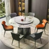 ราคา โต๊ะอาหาร โต๊ะกลมหินอ่อน โต๊ะหมุน ขนาด1.35เมตร โต๊ะกินข้าวกลมหมุนได้ 360 องศา โต๊ะจีนกลมหมุน 2 ชั้น (1732624922425657110)