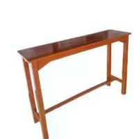 ราคา Sukthongเเพร่ โต๊ะบาร์ไม้สักทอง 135*35 Cm สูง 95 CM โต๊ะเคาท์เตอร์บาร์ โต๊ะอาหาร โต๊ะกินข้าว โต๊ะกาเเฟ โต๊ะข้างผนัง โต๊ะบาร์สูง โต๊ะยาว โค๊ะไม้ (1729982874380700580)