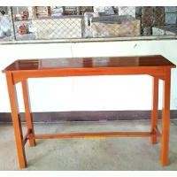 ราคา Sukthong@เเพร่ โต๊ะบาร์ไม้สักทอง 150*40 Cm สูง 100 CM โต๊ะเคาท์เตอร์บาร์ โต๊ะอาหาร โต๊ะกินข้าว โต๊ะกาเเฟ โต๊ะข้างผนัง (1729651344852224932)