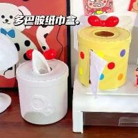 ราคา กล่องกระดาษทิชชู่ ดีไซน์โบว์น่ารัก Dopamine กล่องทิชชู่ตั้งโต๊ะ ของตกแต่งบ้าน ห้องนั่งเล่น โต๊ะอาหาร กล่องทิชชู่ลายจุด (1732164344767481685)