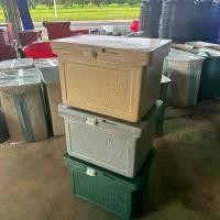 ราคา ถังแช่ ถังน้ำแข็ง ถังเก็บความเย็น ฟรีเขียนข้อความหน้าถัง ขนาด 40-60 ลิตร ถัง ใส่ น้ําแข็ง (1730860520100432843)